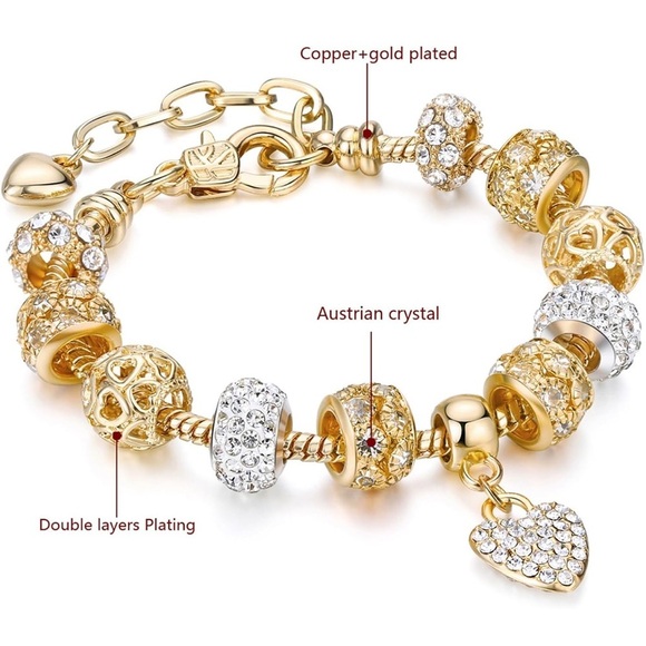 ⚜️ Chic Bracelet with Cubic Zirconia - Picture 5 of 5